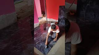 मार्बल या टाइल्स के ऊपर चढ़कर क्यों लगते हैं construction marbletiles [upl. by Esten24]