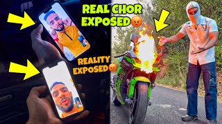 Real Chor Exposed😡  Face Reveal😡  Reality Exposed SUPERBIKE Update Preparation for Ladakh Ride [upl. by Acinomahs]