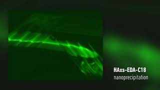 HAxsEDAC18 nanoprecipitation [upl. by Abate]