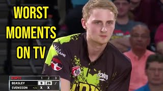 WORST Jesper Svensson moments on TV  PBA Bowling Rewind [upl. by Gnek69]