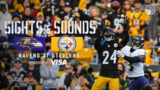 Micd Up Sights amp Sounds Week 5 vs Ravens  Pittsburgh Steelers [upl. by Leake271]