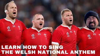 Learn How To Sing The Welsh National Anthem  10000 subscribers special [upl. by Tyika]