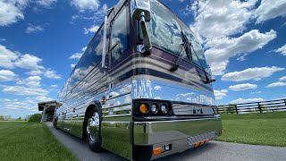 AMAZING 2001 Prevost Liberty coach soldLiberty lady classic [upl. by Osyth405]