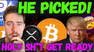 BITCOIN  TRUMP JUST PICKED INSANELY BULLISH NEWS FOR BITCOIN XRP AND CRYPTO [upl. by Leonore]