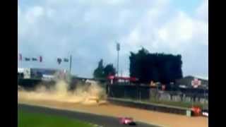 James Lindridges qualifying accident at Brands Hatch on 16 June 2012 [upl. by Werdma]