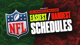 2024 NFL Schedule Release Easiest and Hardest schedules  CBS Sports [upl. by Anahc]