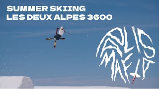 FREESKIING IN LES DEUX ALPES 3600 [upl. by Ennovi]