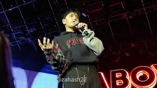 Simon D 쌈디 speaking English  Ment AOMG in Toronto [upl. by Anavlis]