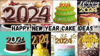 New Year Cake Design  New Year Cake  New Year Cake Designs 2024  New Year Cake Decoration Ideas [upl. by Mahon]