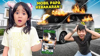 GAWAT  MOBIL PAPA KEBAKARAN SAMANTHA JADI GOSONG SEMUA ORANG PANIK KEBINGUNGAN 😭 [upl. by Dutchman]