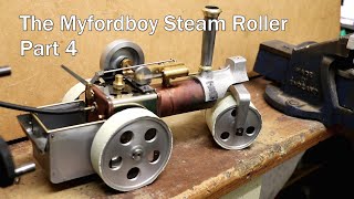 The Myfordboy Steam Roller Part 4 Wheels and Gears [upl. by Enomad773]