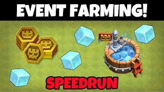 🔴 LIVE  Event Farming on my accounts Speedrun  Clash of Clans [upl. by Anerehs]