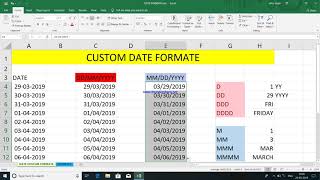 how to date format change in excel ddmmyyyy to mmddyyyy [upl. by Bahe208]