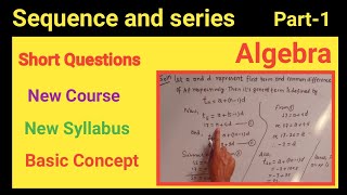 Sequence and Series class 10  Arithmetic series grade 10  finding the nth term of a sequence [upl. by Ainoek]