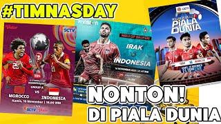 Nonton Kualifikasi Piala Dunia Irak VS Indonesia  TV Digital Parabola Kvision amp Nexparabola [upl. by Aleacim]