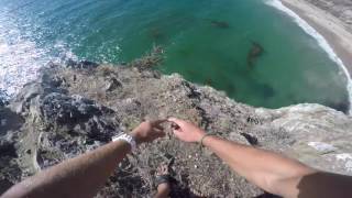 Man Survives Dangerous Cliff Jump [upl. by Thalassa611]