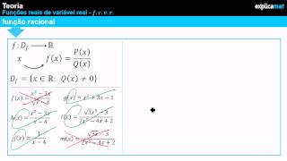 Função Racional  Introdução [upl. by Irreg]