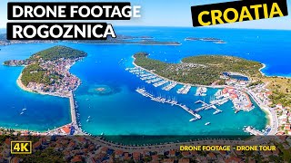 Rogoznica Croatia Drone footage [upl. by Selmner890]