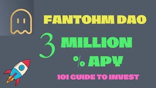 3 MILLION  APY 🔥 OHM Fork FANTOHM DAO on Fantom amp MoonRiver  101 Beginners Guide Staking amp Bonding [upl. by Carlyle]