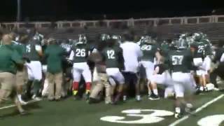 Coaches Fight In Massive Brawl During High School Football Game [upl. by Mcgee74]