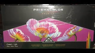 Prismacolor Colored Pencil 150 Set Haul  Unboxing amp Review [upl. by Revlys]