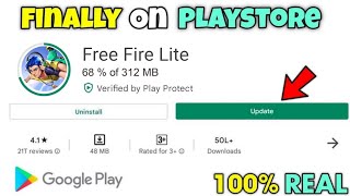 Finally Garena Confirm FREE FIRE LITE Release Date [upl. by Giguere]