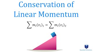 Conservation of Linear Momentum Learn to solve any problem [upl. by Alaster]