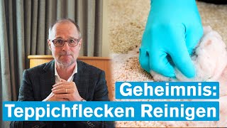 So entfernen Sie jeden Teppichflecken sofort  DIY Tipp  Teppich reinigen [upl. by Meek]