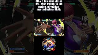 KOF XV  Olha o tamanhasso dessa bomba chave de pr1k1t0 master Essa mulher arrasa [upl. by Seften794]