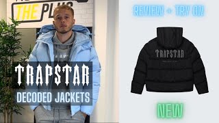 NEW Trapstar decoded hooded puffer 20 Jackets review  No Sauce The Plug [upl. by Ennayllek]