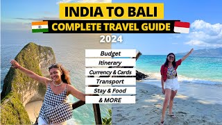 Bali Trip Cost from India 2024  Bali Indonesia Itinerary 5 7 10 14 Days  Bali Travel Guide [upl. by Leahplar296]