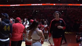 Chicago Bulls 202425 NBA Season Opener Intro  Starting Lineup Intro  Sirius [upl. by Lila]