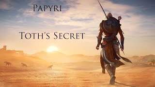 Assassins Creed Origins Papyri Toths Secret [upl. by Power655]