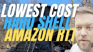 Lowest Cost Hard Shell Roof Top Tent on Amazon Is it any good [upl. by Anyah]