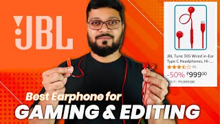 Best TypeC Earphone for Gaming amp Editing🔥  JBL Tune 305C USBC Earphone Review [upl. by Enerual986]