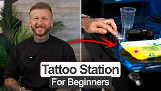 How to Setup a Tattoo Practice Station Beginners Guide [upl. by Coltin]