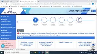 Oficina Judicial Virtual ¿Cómo realizar una solicitud de notificación por cese de convivencia [upl. by Cohleen]