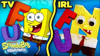 FUN Song Music Video IRL 🎵  SpongeBob [upl. by Kieger]