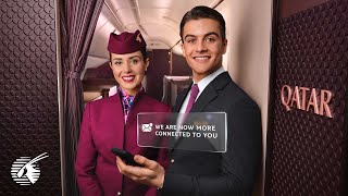 More personalised journeys  Qatar Airways [upl. by Lebasi]