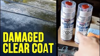 How To Repair Clear Coat On A Car [upl. by Mattox726]