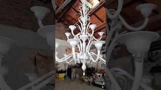 VENETIAN CHANDELIER ORSEOLO  Original Murano Glass OMG [upl. by Yonatan]