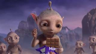 Cadbury Dairy Milk Martians TVC [upl. by Leahcimnhoj]