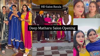 Deep matharu de saloon opening soul of Punjab [upl. by Binnings538]