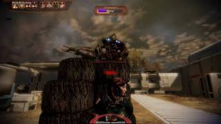 Mass Effect 2  Horizon  Praetorian Boss Battle [upl. by Simmons]