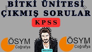 8 KPSS ÇIKMIŞ SORULAR BİTKİ [upl. by Nrek]