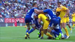 2017 Super Rugby Round 2 Stormers v Jaguares [upl. by Kirima]