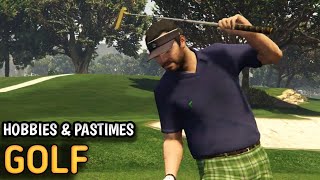 GTA 5  Win at Golf ⛳Hobbies amp Pastimes [upl. by Surad]