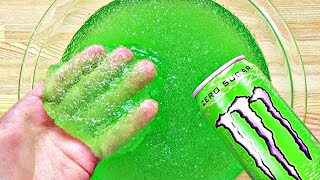 Satisfying Slime Video Relaxing Videos Making Monster Jelly Slime Slime Coloring with Pigment 18 [upl. by Einittirb498]