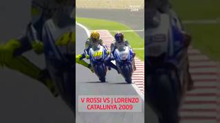 Valentino Rossi Vs Jorge Lorenzo Catalunya 2009 [upl. by Peale]