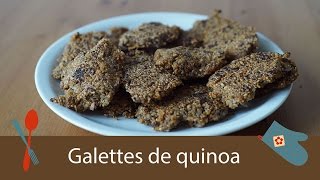 Galette 1  Quinoa amp champignons  VEGAN [upl. by Sherr]